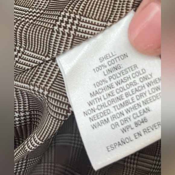 Tasso Elba corduroy blazer Tan and Brown Large 42-44 - Picture 4 of 4